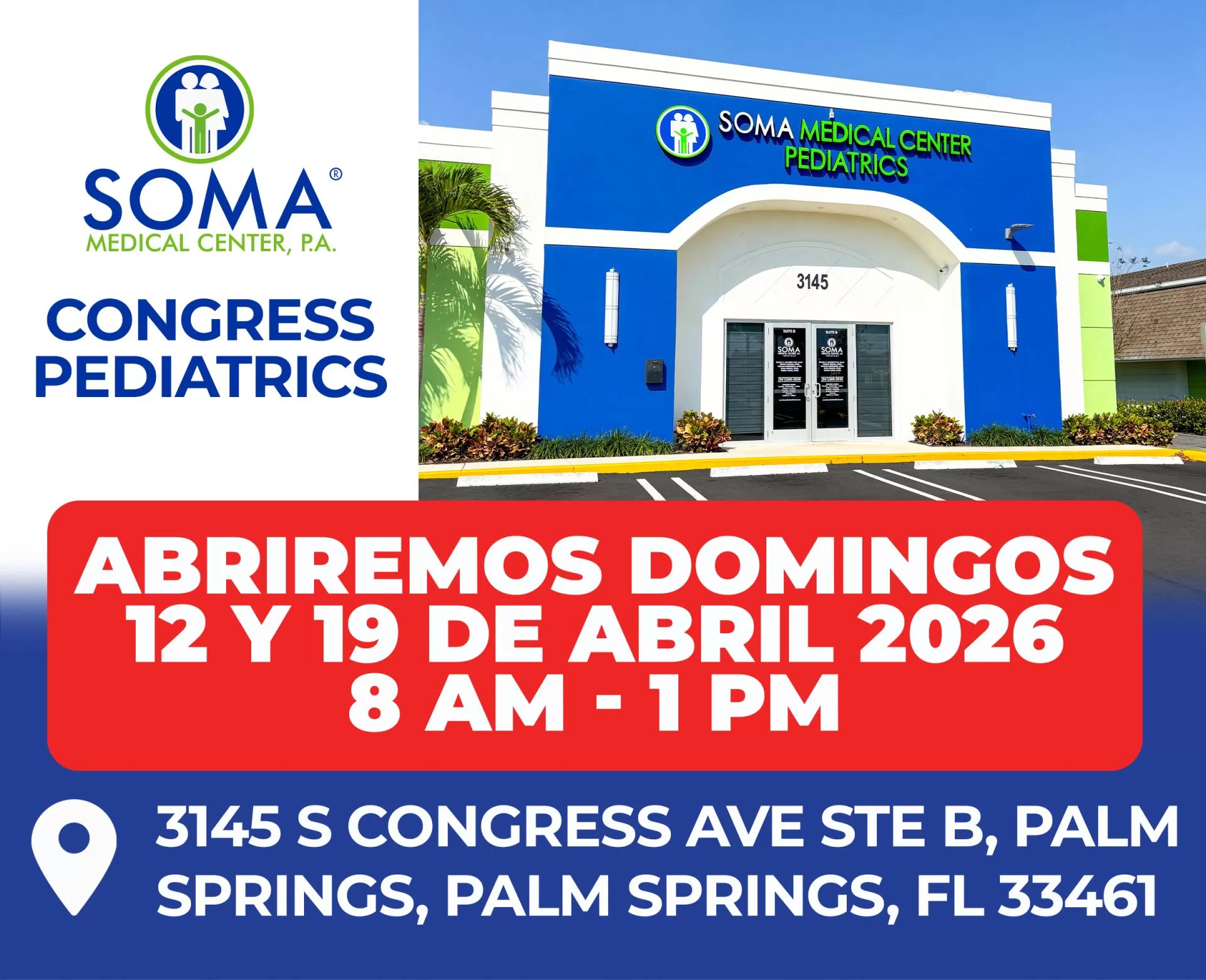 NOW OPEN 7 DAYS A WEEK